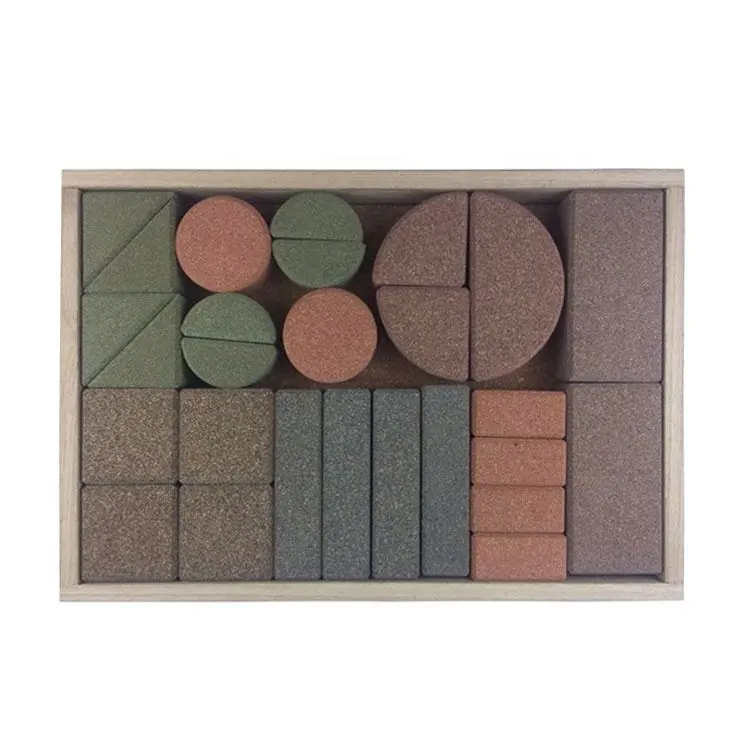 Cork Toy Blocks Set for Kids