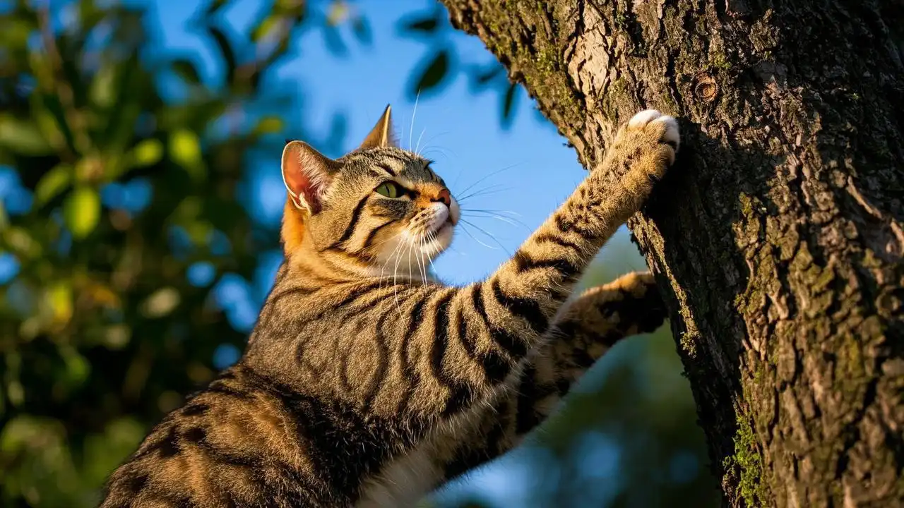 Cork Scratching Post