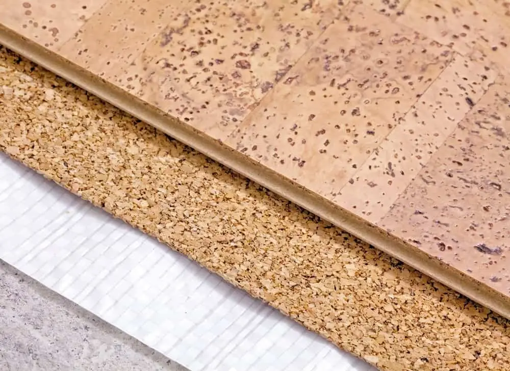 cork underlayment