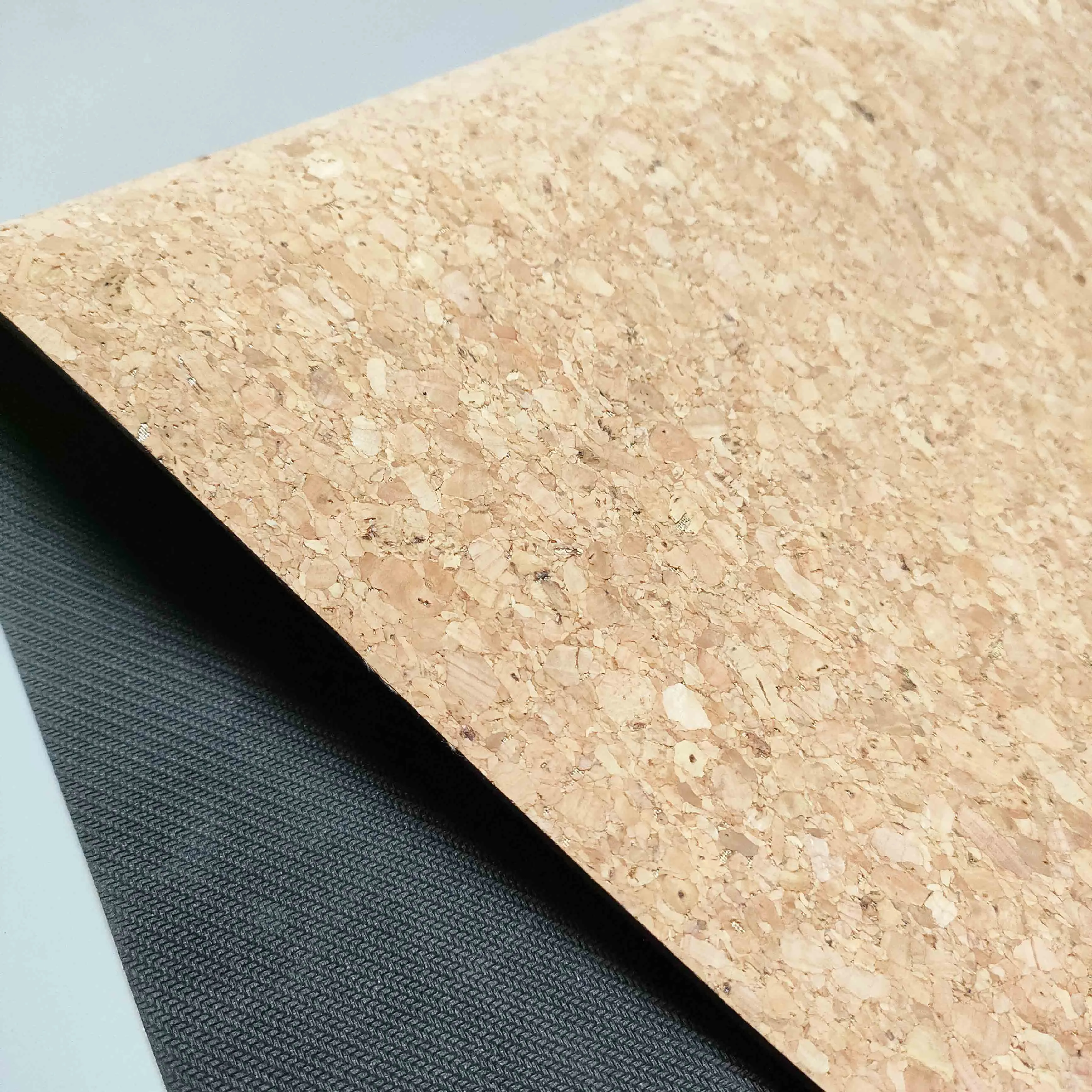 cork rubber yoga mat