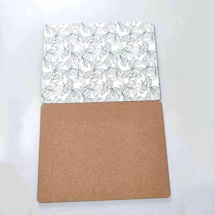 Rectangular MDF Cork Placemat