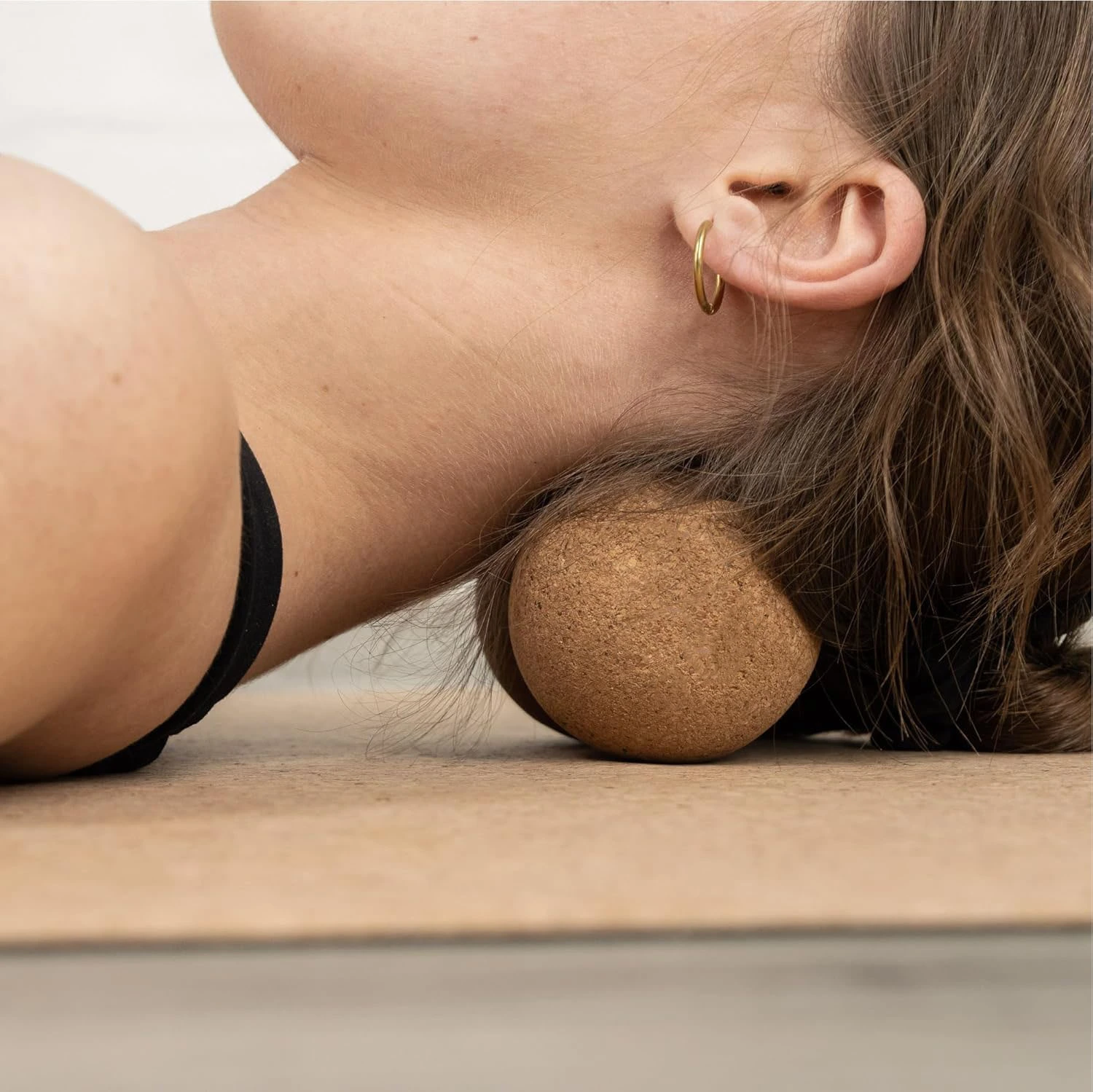 Cork Peanut Massage Ball. Cork Peanut Massage Ball.