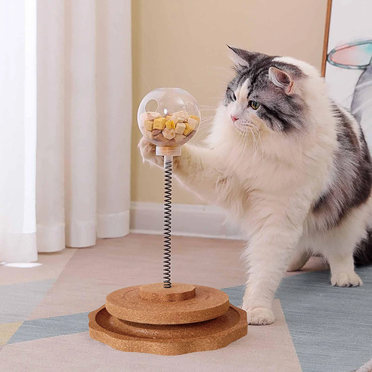 cat food puzzle feeder