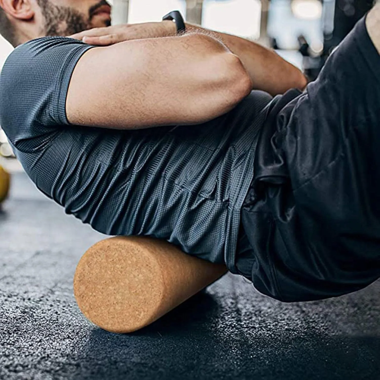 Cork Massage Roller Back
