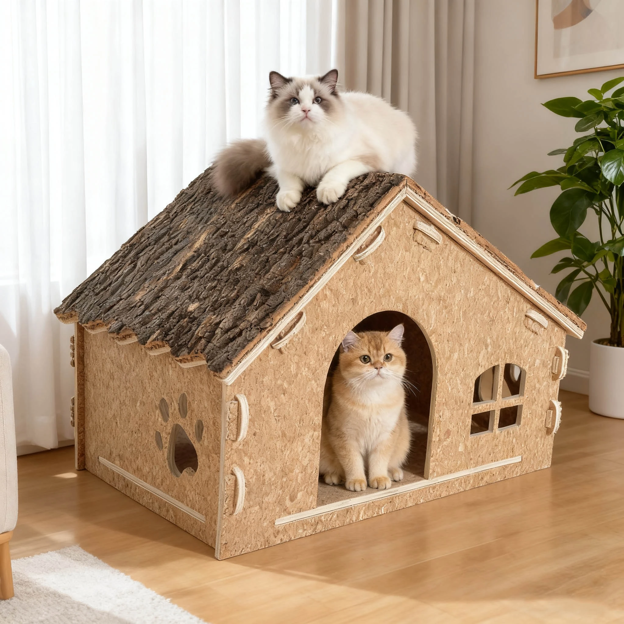 cork villa for cat