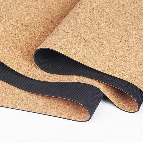 rubber cork yoga mat rubber cork yoga mat